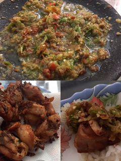 Foto resep Ayam goreng sambel pecak (super simple gapake ribet)