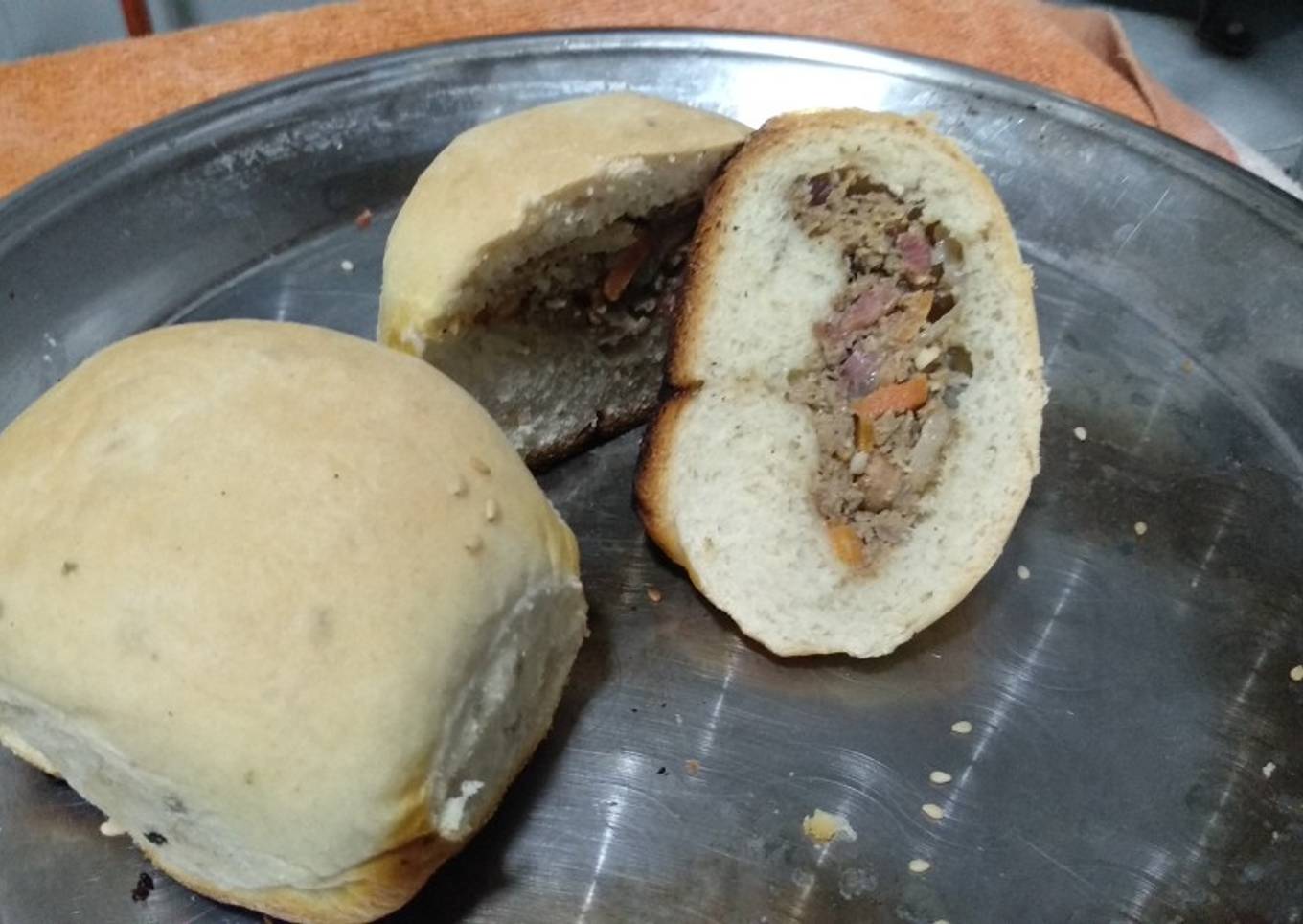 Albóndigas crocantes (pan relleno)