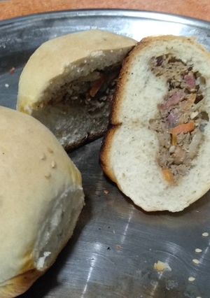 Una foto de Albóndigas crocantes (pan relleno)