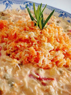 Una foto de Ensaladilla con gambas