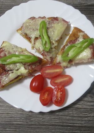 Bundás 🍳 kenyérpizza 🍞🍕 recept fotója