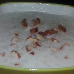 A picture of Sabudana kheer.