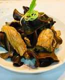 Mộc nhĩ kho tiêu với tàu hủ ki