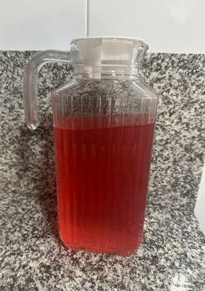 Una foto de Limonada Flor Jamaica