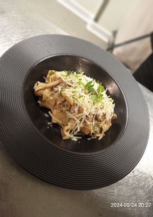 O poză a rețetei Beef Pappardelle.
