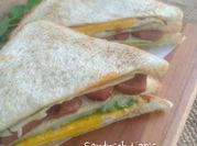 Gambar sandwich sosis