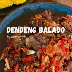 A picture of Dendeng Balado.