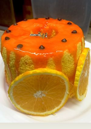 Foto resep Chiffon Orange with Choco Orange Ganache