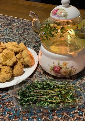 عکسی از دستور شیرینی نخودچی