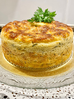 Una foto de Pan con patata y cebollino “sin gluten “