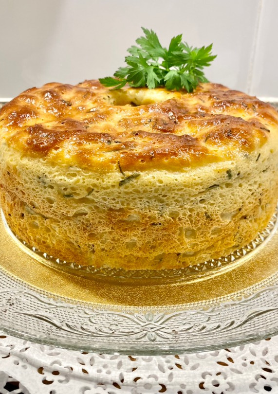 Una foto de Pan con patata y cebollino “sin gluten “