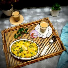 A picture of Indori Poha.