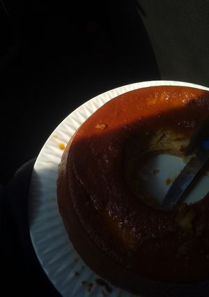 Una foto de Budín de pan💌