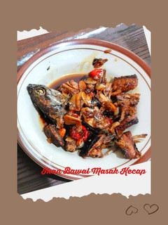 Foto resep Ikan Bawal Masak Kecap