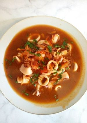 Foto resep Cumi asam pedas #bandung_recooknovaliarika