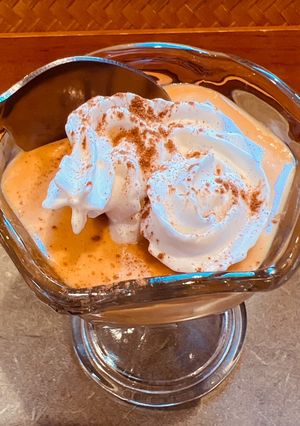 A picture of Thanksgiving Pumpkin 🎃 Pudding.