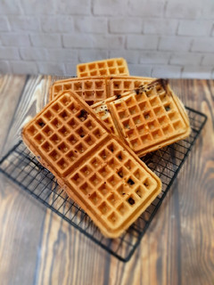 Foto resep 454. Waffle Cokelat