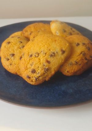 Foto principal de Galletas con Chispas de Chocolate sin Gluten