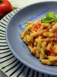 Foto di Pasta con pomodoro crudo alla picchio pacchio