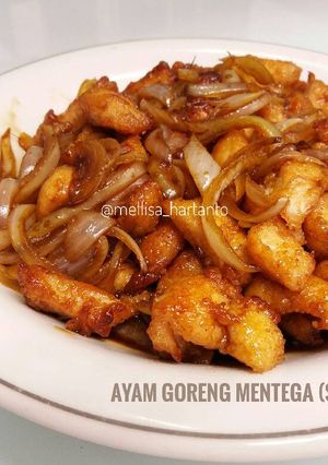 Foto resep Ayam Goreng Mentega (Simple)