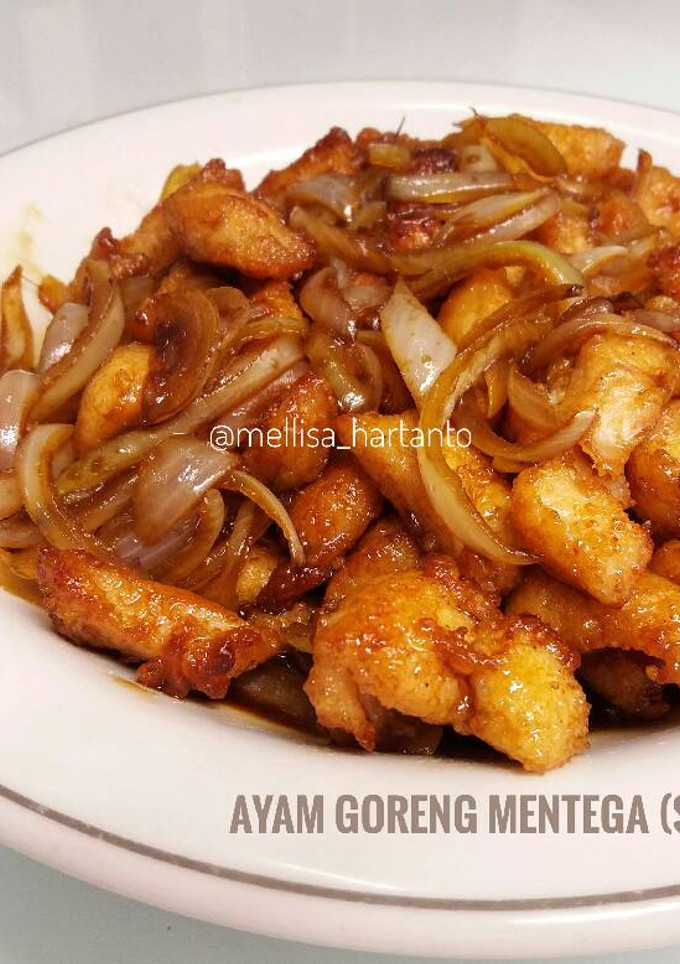 Foto resep Ayam Goreng Mentega (Simple)