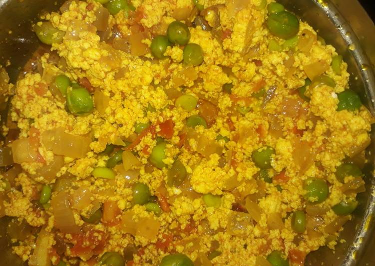 Paneer burji