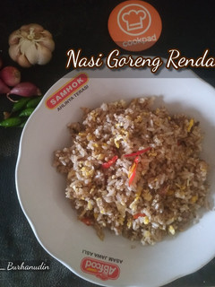 Foto resep ✔️15. Nasi goreng bumbu rendang