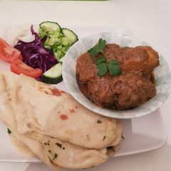 A picture of Indian Chicken Sidhi gravy sauce.