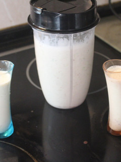 Una foto de Batido de apio con plátano