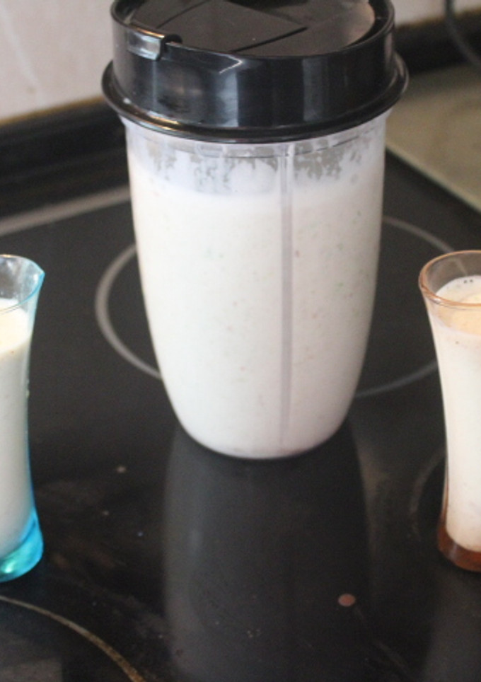Una foto de Batido de apio con plátano