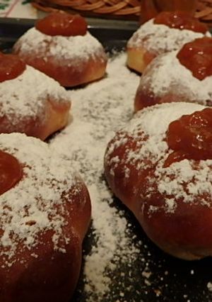 Sütőben sült puha fánk recept fotója