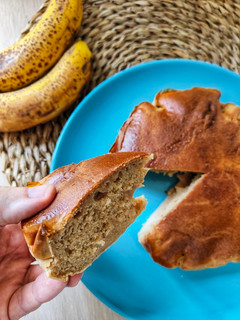 A picture of Banana Bread with Air Fryer.