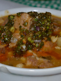 Una foto de Locro Patrio