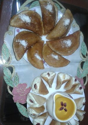 صورة لوصفة اطيب قطايف بهذا الجو البارد 😋