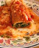 Canelones a la Popeye