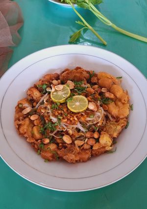 Foto resep Tahu Telur Bumbu Kacang
