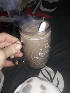 Una foto de Chocolate caliente para sacar el frío
