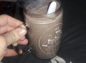 Una foto de Chocolate caliente para sacar el frío