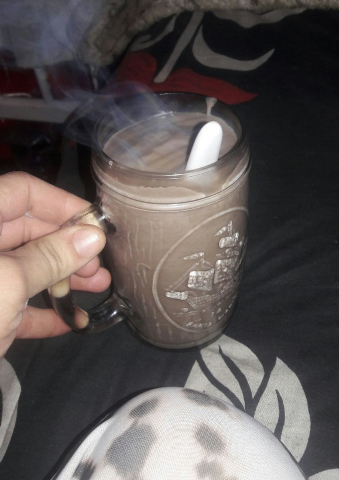 Una foto de Chocolate caliente para sacar el frío