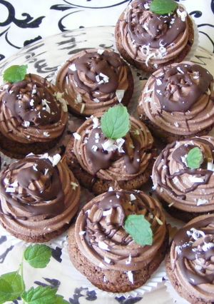 Rigó Jancsi muffin recept fotója