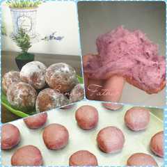 Donat ubi ungu bulat super lembut dan hemat রেসিপির প্রধান ছবি