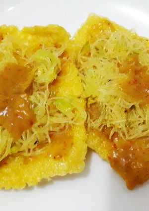 Foto resep Kerupuk mie kuah sate padang ala mimi Shidqya
