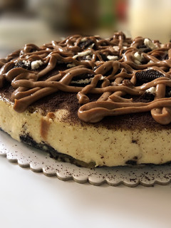 Una foto de Cheesecake de Oreo