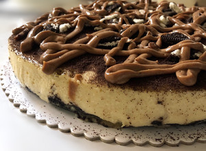 Una foto de Cheesecake de Oreo