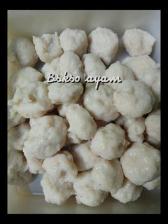 Foto resep 107.Bakso ayam (pk blender)