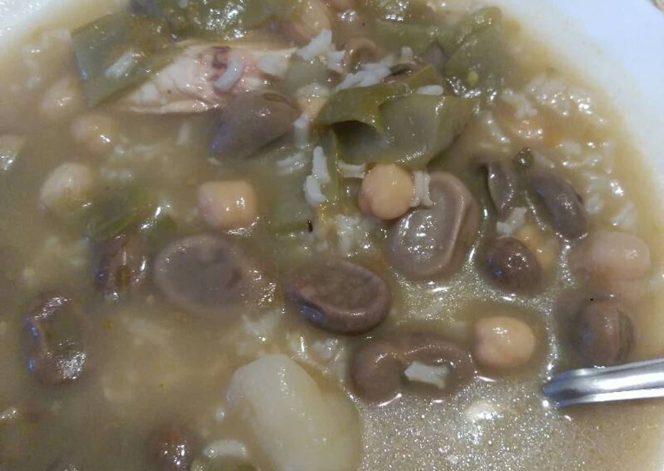Puchera de habas