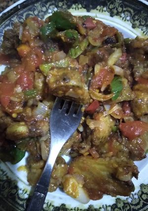 A picture of Eggplant Mesakaa (Chef Mohamed Tantawy's Style).