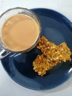 صورة لوصفة الجرانولا بار على طريقتي 😋