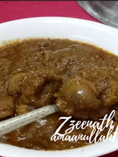A picture of Hyderabadi Gurda Masala.