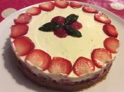 Une photo de cheesecake chocolat